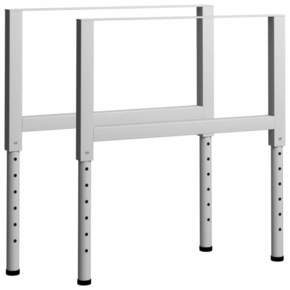 VidaXL Okviri za radni stol 2 kom metalni 85 x (69 - 95