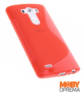 LG G3 crvena silikonska maska