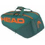 Tenis torba Head Pro Racquet Bag L - dark cyan/fluo orange