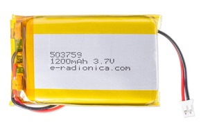 Li-ion baterija 1200mAh 3.7V