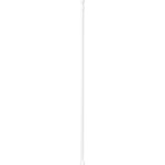 Tendance držač zavjese za kadu 135 - 250 cm, aluminij, bijeli