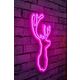 Ukrasna plastična LED rasvjeta, Deer - Pink