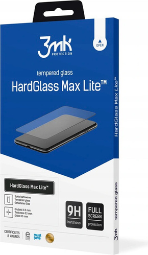 3MK HardGlass Max Lite Apple iPhone 14 Pro Max black