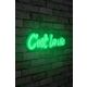 Ukrasna plastična LED rasvjeta, C'est La Vie - Green