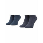 Set od 2 para unisex niskih čarapa Levi's® 37157-0195 Navy