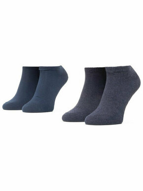 Set od 2 para unisex niskih čarapa Levi's® 37157-0195 Navy