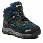 Trekking CMP Kids Rigel Mid Trekking Shoe Wp 3Q12944 Blue Ink/Yellow 10MF