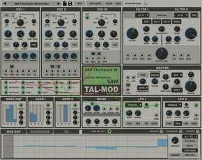 TAL SOFTWARE Mod Synthesizer (Digitalni proizvod)