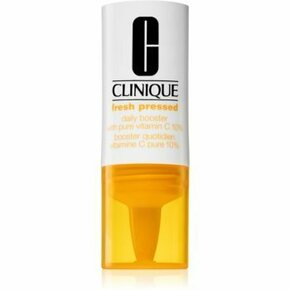 Clinique Fresh Pressed™ Daily Booster with Pure Vitamin C 10% posvjetljujući serum s vitaminom C protiv starenja lica 4x8
