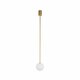 NOWODVORSKI 10306 | Kier Nowodvorski visilice svjetiljka kuglasta 1x G9 zlatno, opal