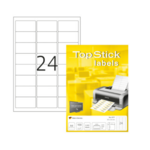 Herma Top Stick 8777 naljepnice, 64 x 34 mm, bijele, 100/1