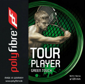 Teniska žica Polyfibre Tour Player Green Touch (12