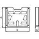 Schneider Electric NSYDPA3 držač dokumenata polistiren svijetlosiva (RAL 7035) (D x Š x V) 35 x 476 x 285 mm 1 St.