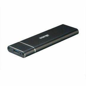 Akasa External USB 3.1 M.2 SSD Aluminum Enclosure - Black