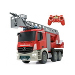 Jamara kamion na daljinsko upravljanje, vatrogasni Mercedes Antos, crveni 1:20