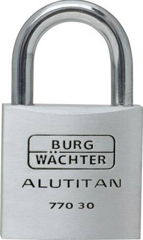 Burg Wächter 36021 lokot 30.00 mm različito zatvaranje aluminij boja zaključavanje s ključem