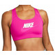 Sportski grudnjak Nike Medium-Support Graphic Sports Bra W - active pink/white/pink prime