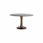 Smeđi okrugli blagovaonski stol ø 150 cm Apulia – Light &amp; Living