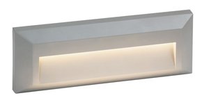 RABALUX 8011 | Pueblo Rabalux zidna svjetiljka UV odporna plastika 1x LED 103lm 4000K IP65 UV sivo