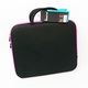 AM Denmark Eazy, 12inch / 14inch, torba za laptop, crno-roza, oznaka modela A85356