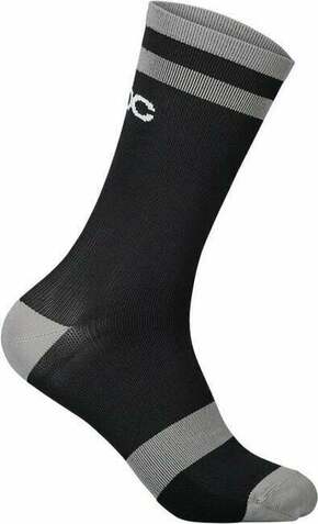 POC Lure MTB Sock Long Uranium Black/Granite Grey L Biciklistički čarape