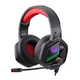 Slušalice REDRAGON Ajax H230 RGB, mikrofon, crno-crvene