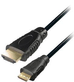 Transmedia HDMI-plug type A to HDMI plug type C