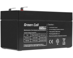 Green Cell (AGM17) baterija AGM 12V 1