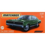 Matchbox: 1966 Dodge Charger zeleni mali auto u papirnatoj kutiji 1/64 - Mattel