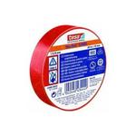 Tesa Električna izolacijska traka Electrical insulating tape PVC 53947, IEC, 20 m x 19 mm, red