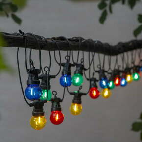 Šareni svjetlosni party LED lanac Star Trading Small Circus Filament