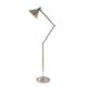 ELSTEAD PV-FL-PN | Provence-EL Elstead podna svjetiljka 167,3cm sa prekidačem na kablu elementi koji se mogu okretati 1x E27 svijetli nikal