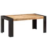 Blagovaonski stol 180 x 90 x 76 cm od masivnog drva manga