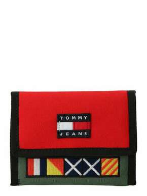 Tommy Jeans Novčanik mornarsko plava / zelena / crvena / bijela