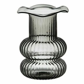 Vase Grey Glass 16