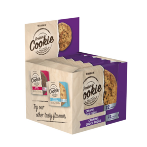 Weider 24% Protein Cookie - 12x90g (kutija) - Karamel - Čokolada