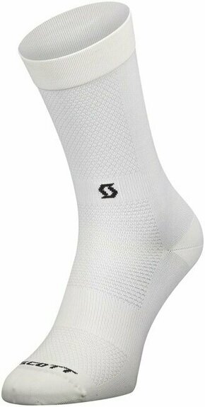 Scott Performance No Shortcuts Crew Socks White/Black 45-47 Biciklistički čarape