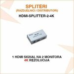 HDMI RAZDJELNIK 1NA2 4K HDMI-SPLITTER-2-4K