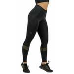 Nebbia High Waist Push-Up Leggings INTENSE Heart-Shaped Black XS Fitness hlače