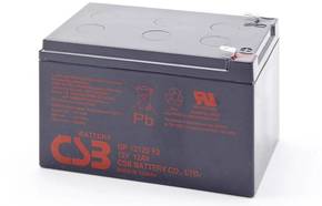 CSB Battery GP 12120 Standby USV GP12120F2 olovni akumulator 12 V 12 Ah olovno-koprenasti (Š x V x D) 151 x 100 x 98 mm plosnati priključak 6.35 mm bez održavanja