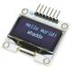 1,3 inčni OLED LED ekran za Arduino® (SH1106 driver, SPI) Whadda WPI437 OLED zaslon