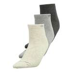 Čarape Calvin Klein za muškarce, boja: siva - siva. Kratke sokne iz kolekcije Calvin Klein. Model izrađen od elastičnog materijala. U setu tri para.