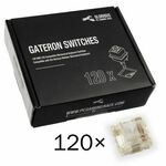 GLORIOUS Gaming Race Gateron Clear Switch (120db)