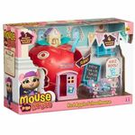 Playset Bandai Mouse In The House Red Apple Schoolhouse 24 x 16,5 x 8 cm , 270 g