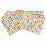 PlayBox: Set naljepnica s slovima, brojevima i simbolima, 1000 komada