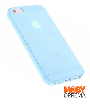 iPhone 5 sky blue ultra slim maska