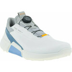 Ecco Biom H4 BOA Mens Golf Shoes White/Retro Blue 42