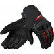 Rev'it! Gloves Duty Black/Red 2XL Rukavice