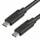 Akyga Cable USB AK-USB-25 USB type C (m) / USB type C (m) ver. 3.1 1.0m, Black, Retail AK-USB-25