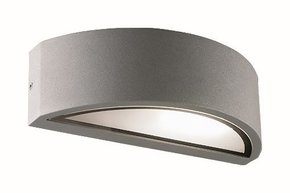 VIOKEF 4100700 | Rhodes Viokef zidna svjetiljka 1x E27 IP44 sivo